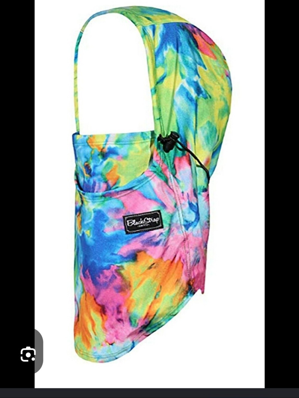 Black Strap Team Hood Balackava Tie Dyed